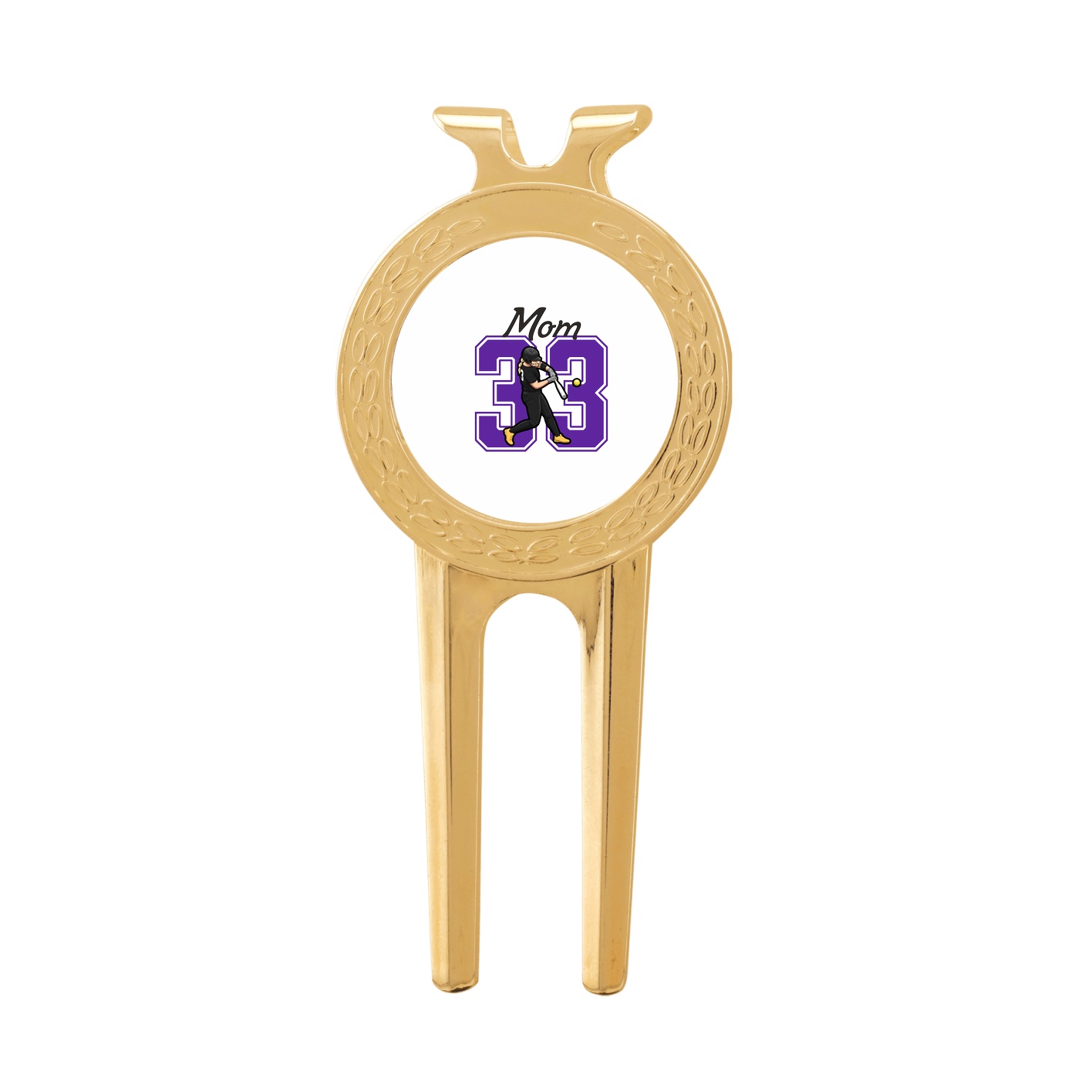 Divot Tool with Ball Marker — Mothers Day Shirsey in Classic