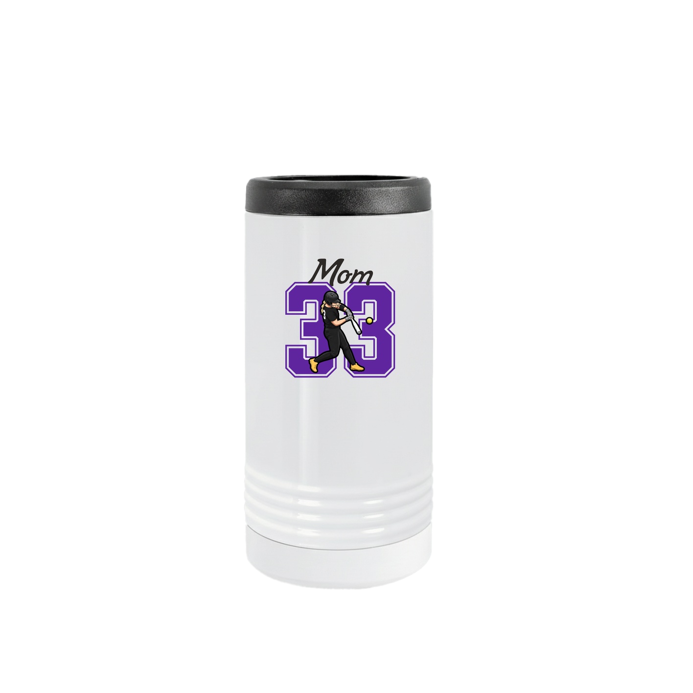 Slim Beverage Holder — Mothers Day Shirsey in White