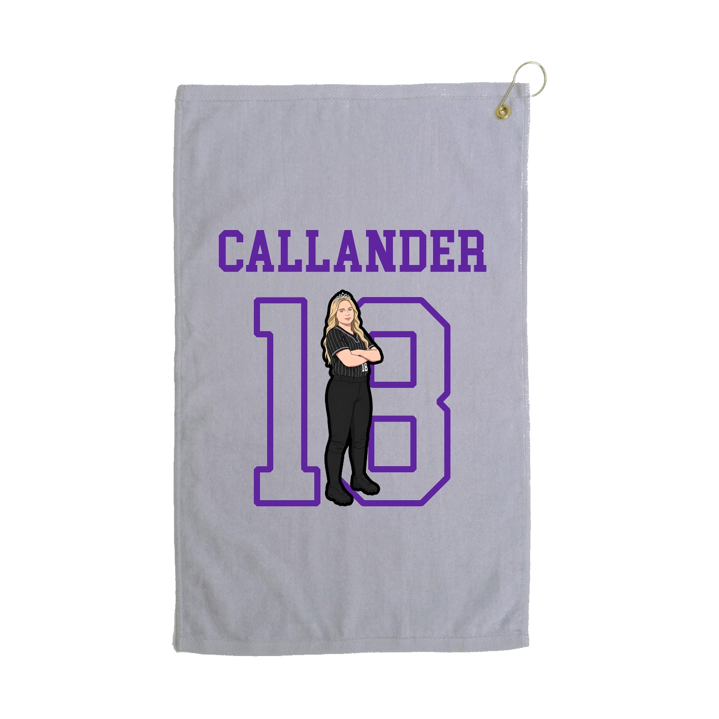 Golf Towel — Shirsey in Grey