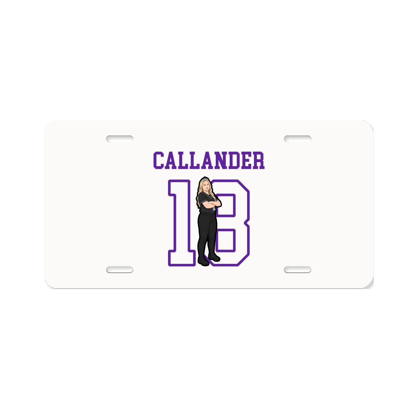 License Plate — Shirsey in Classic