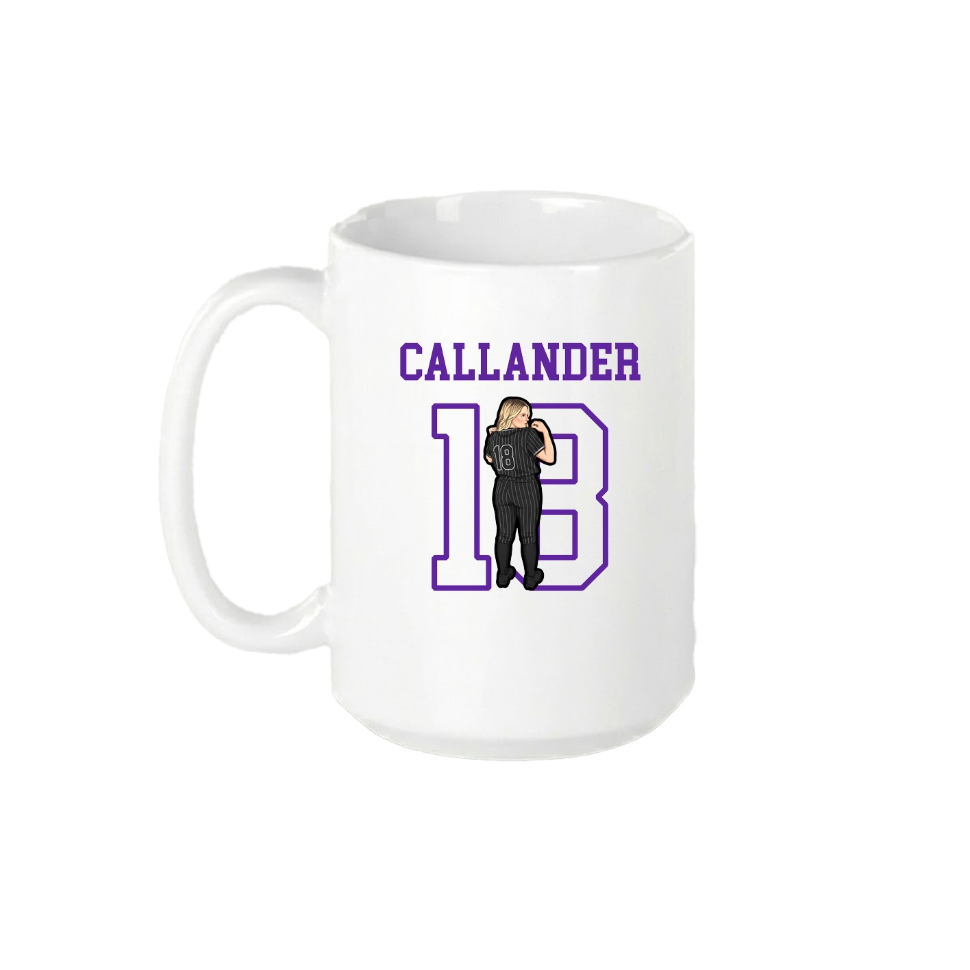 15oz Coffee Mug — Shirsey in White