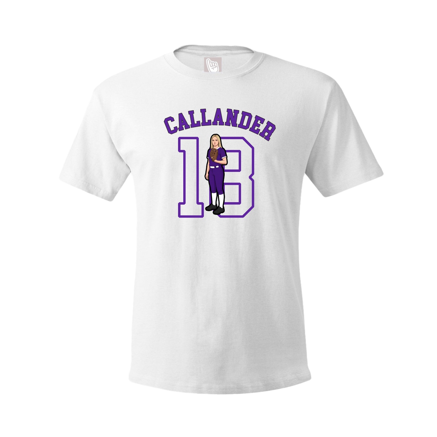 Youth Tee — Shirsey Arch in White