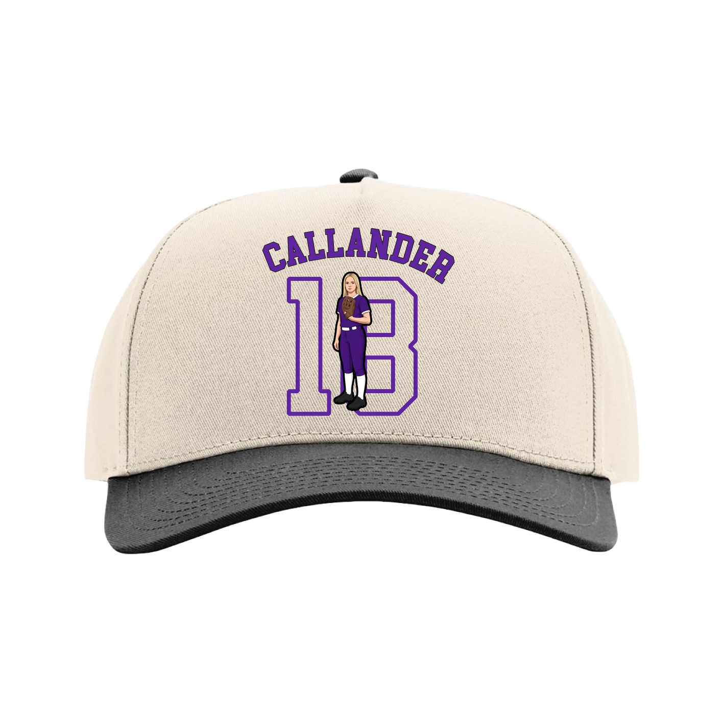 Full Fabric Five-Panel Champ Cap