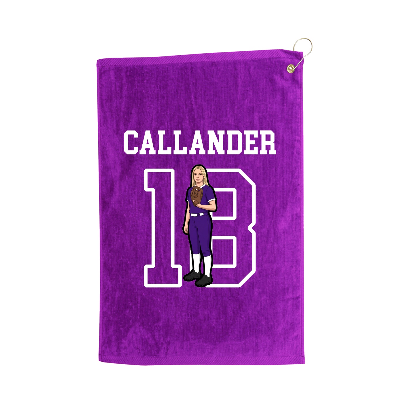 Golf Towel — Shirsey in Purple
