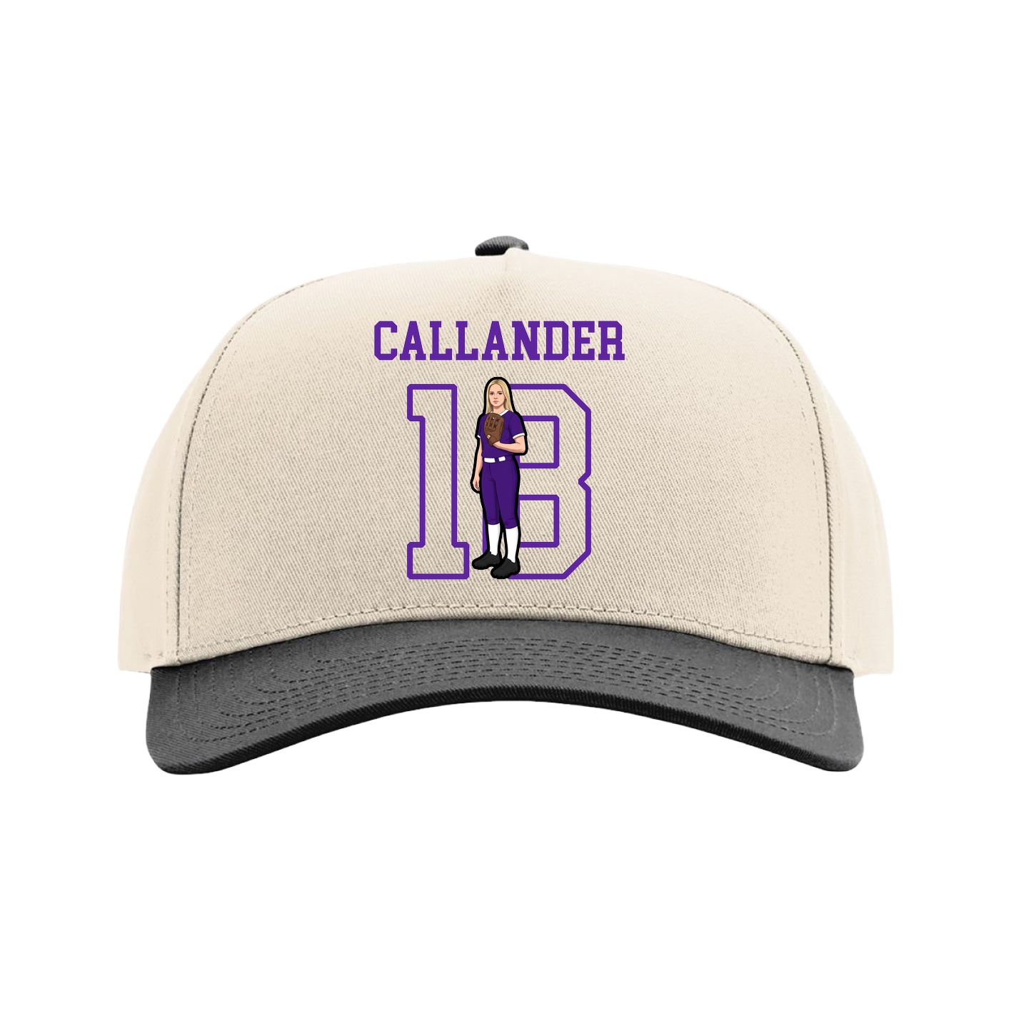 Full Fabric Five-Panel Champ Cap