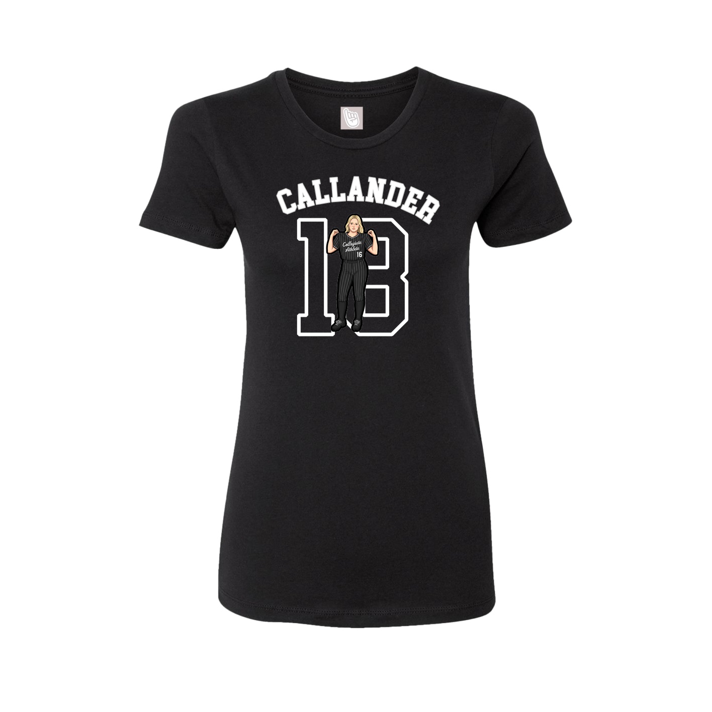 Womens Tee — Shirsey Arch in Black