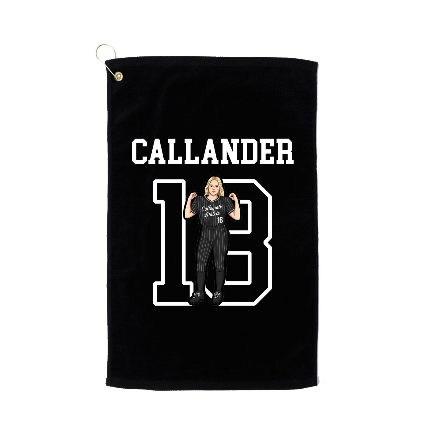Golf Towel — Shirsey in Black