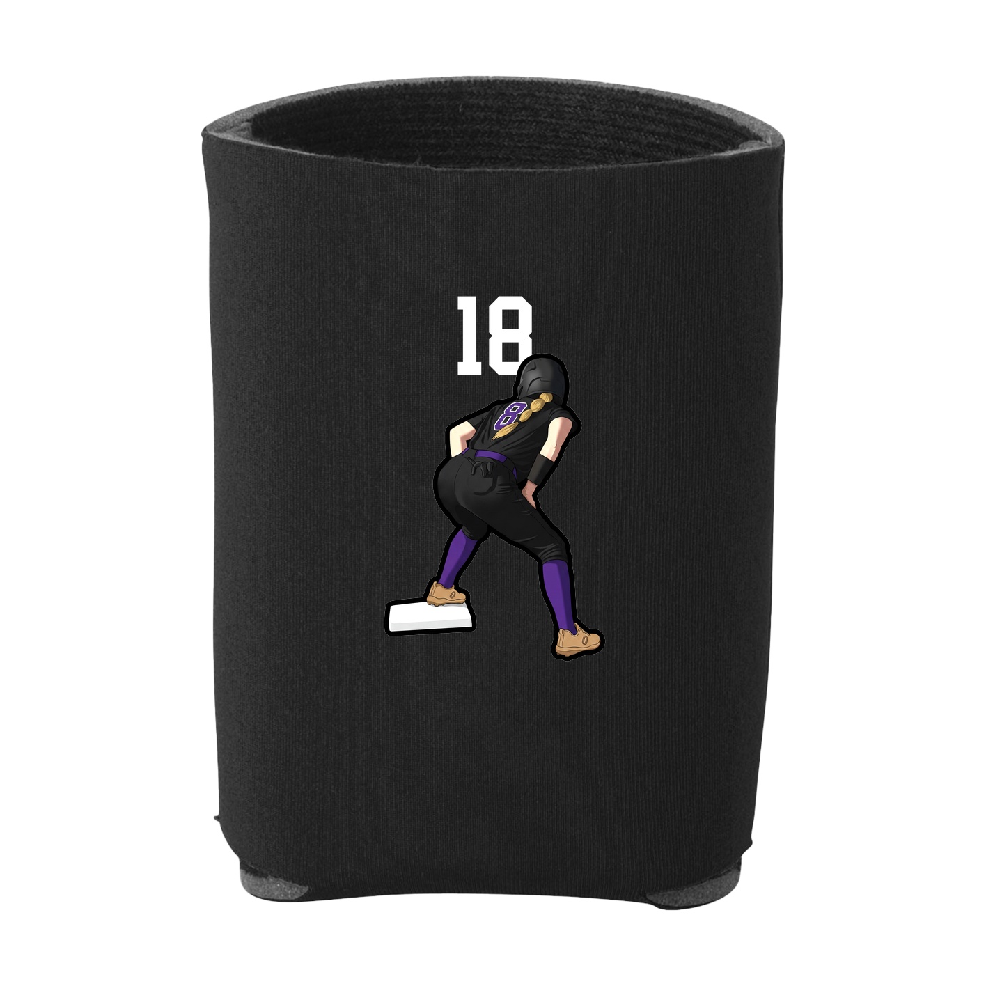 Can Holder — Number Top in Black