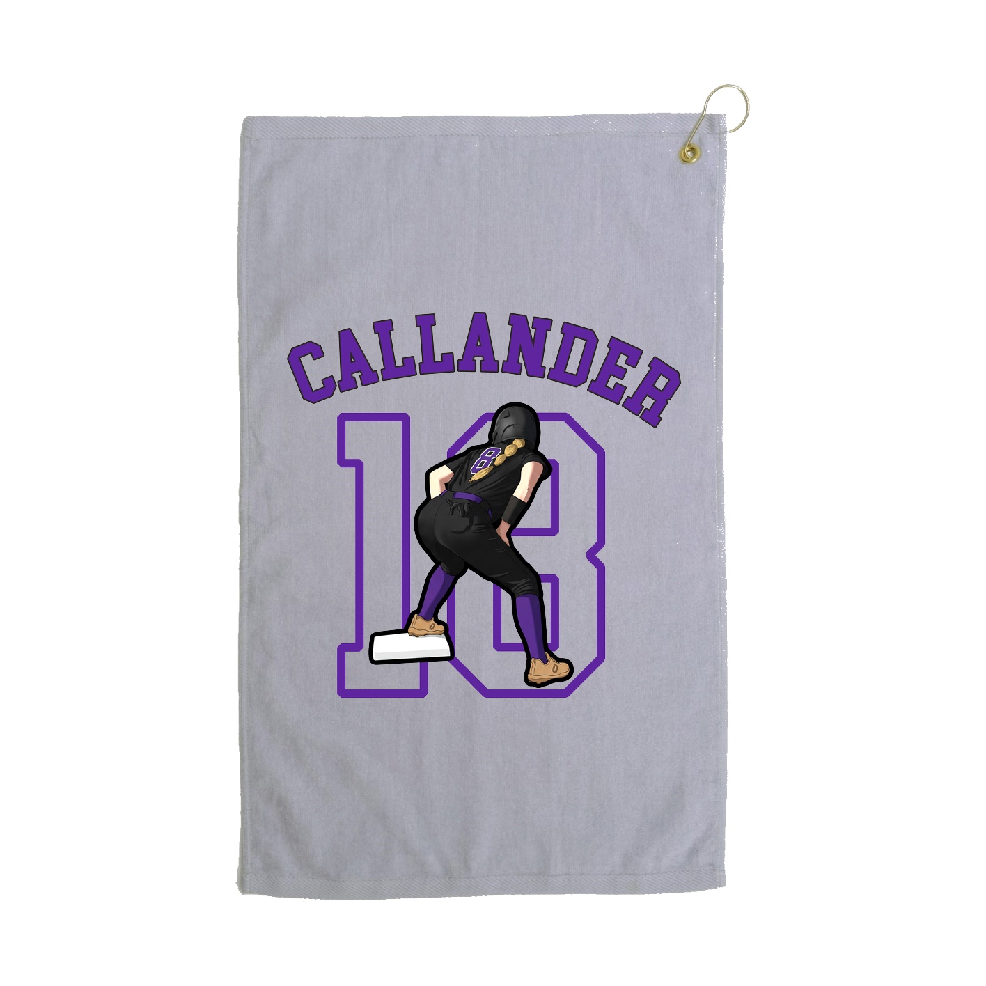Golf Towel — Shirsey Arch in Grey