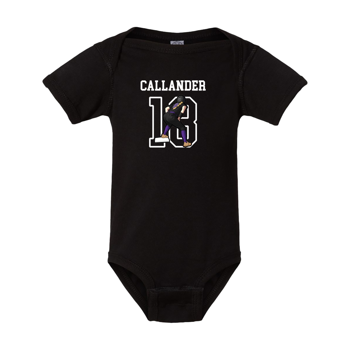 Baby Onesie — Shirsey in Black
