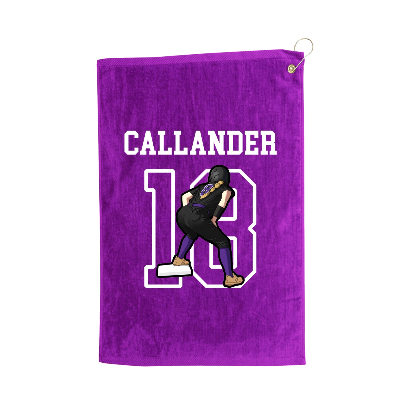 Golf Towel — Shirsey in Purple
