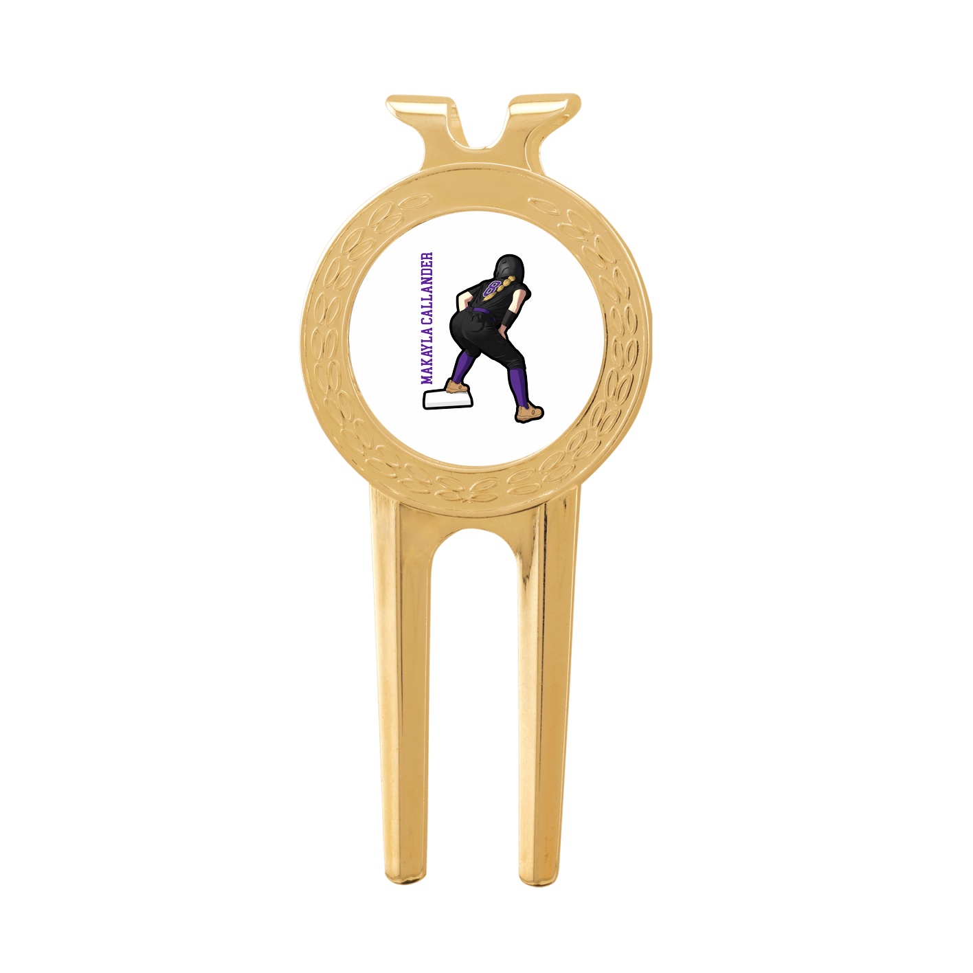 Divot Tool with Ball Marker — Name Vertical in Classic
