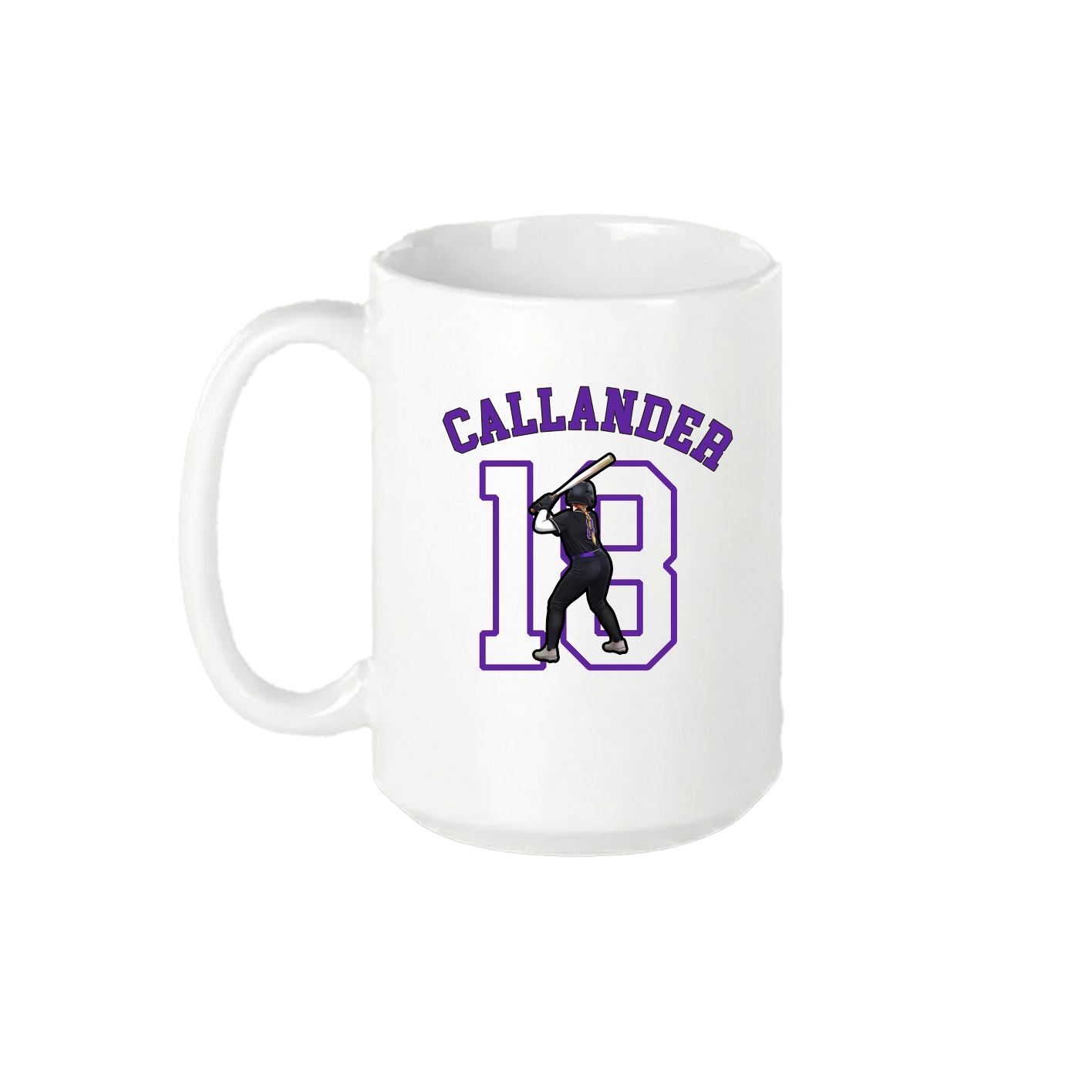 15oz Coffee Mug — Shirsey Arch in White