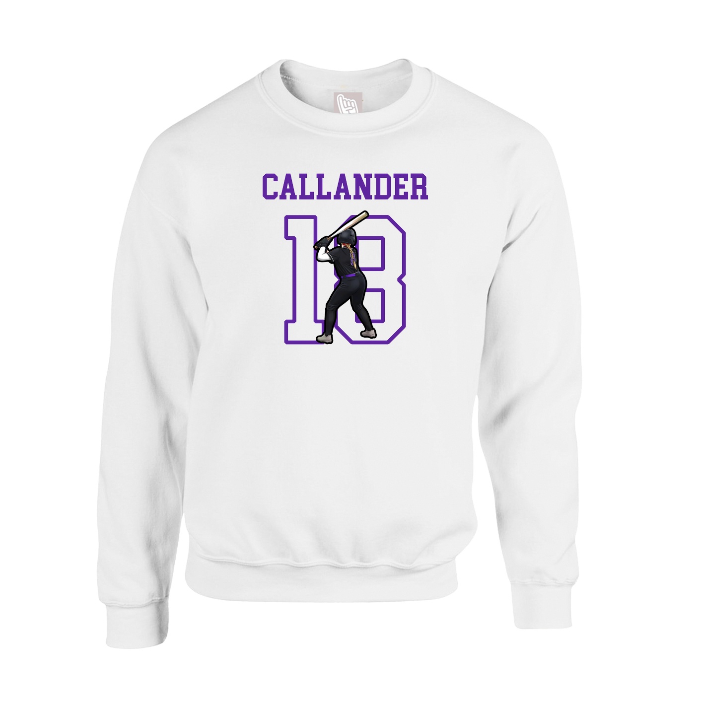 Fleece Crew — Shirsey in White