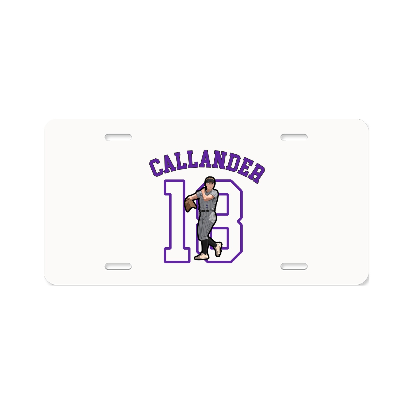 License Plate — Shirsey Arch in Classic