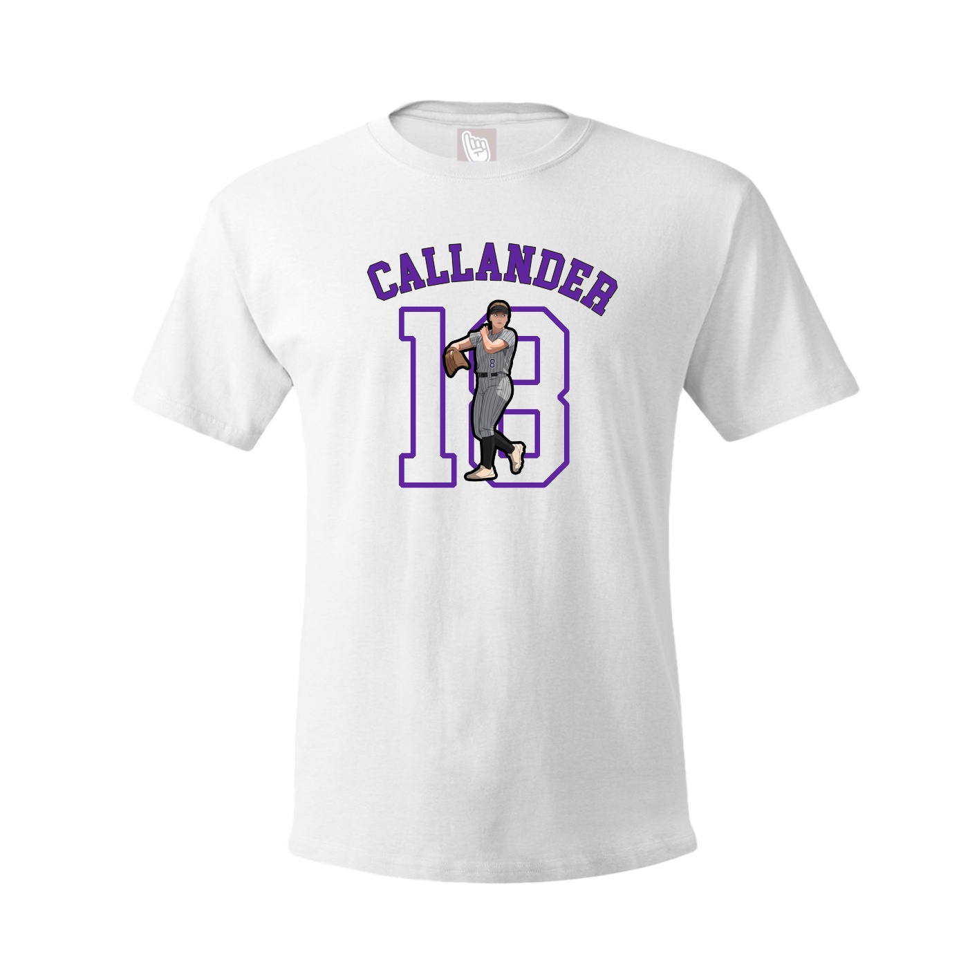 Tee — Shirsey Arch in White