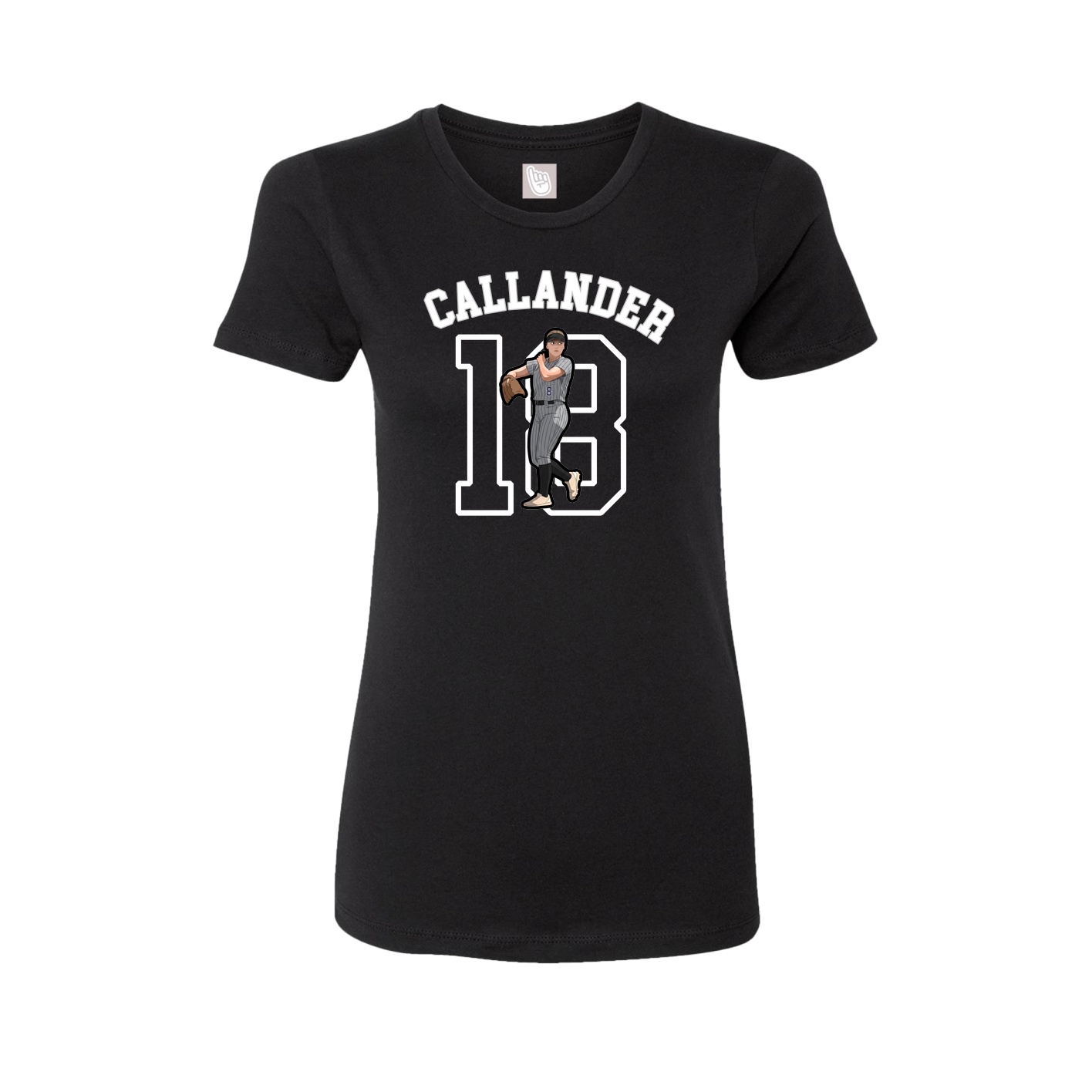 Womens Tee — Shirsey Arch in Black