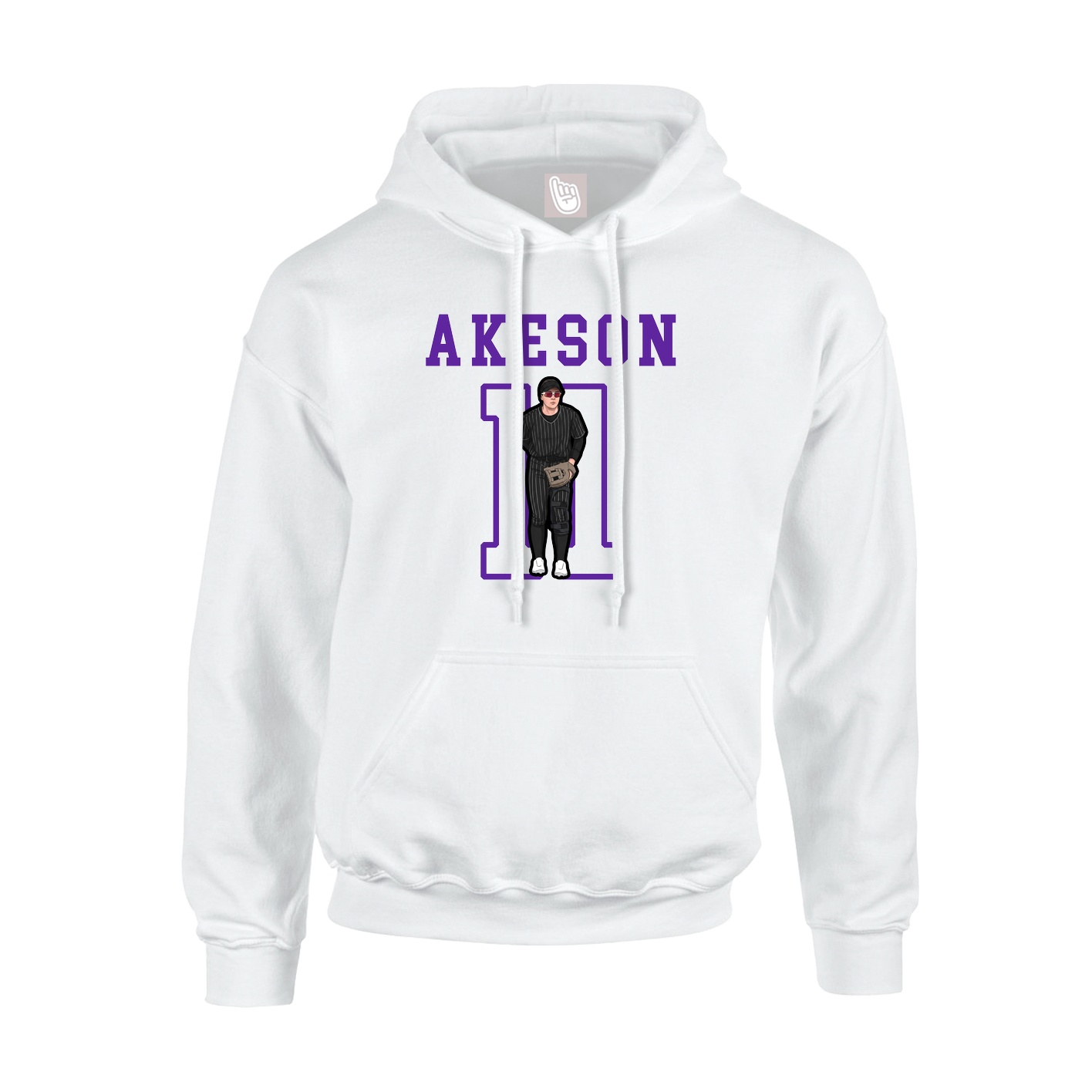 Youth Hoodie — Shirsey in White