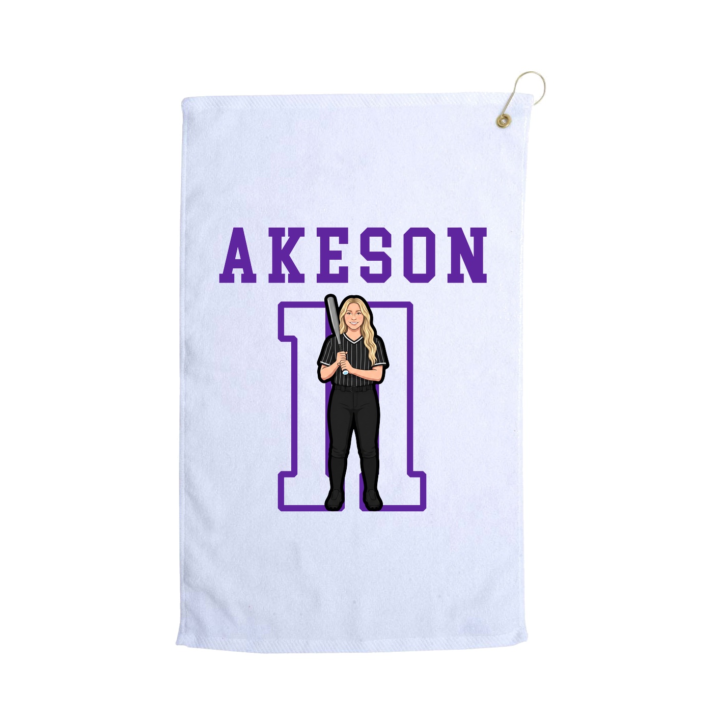 Golf Towel — Shirsey in White