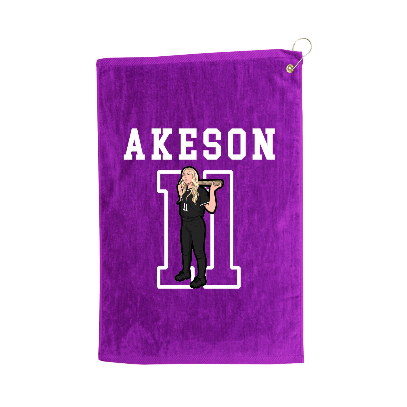 Golf Towel — Shirsey in Purple