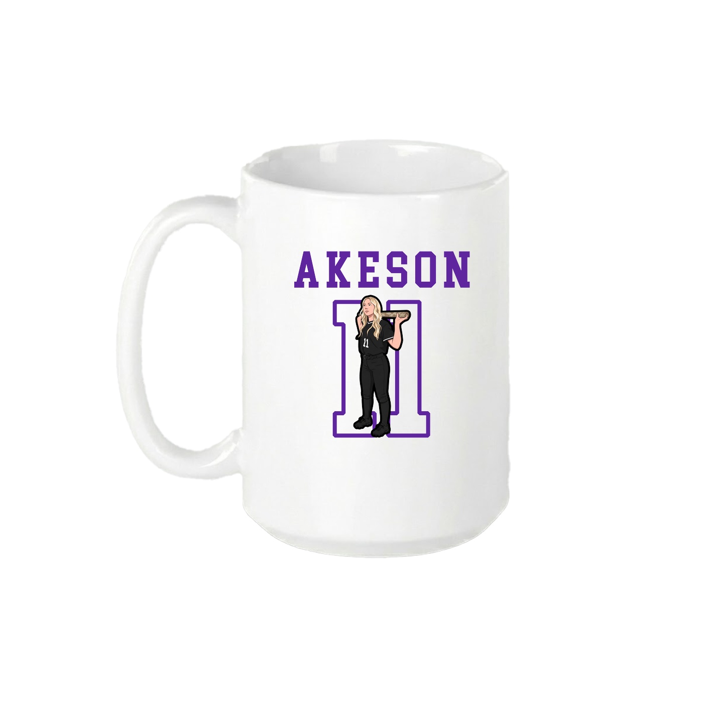 15oz Coffee Mug — Shirsey in White