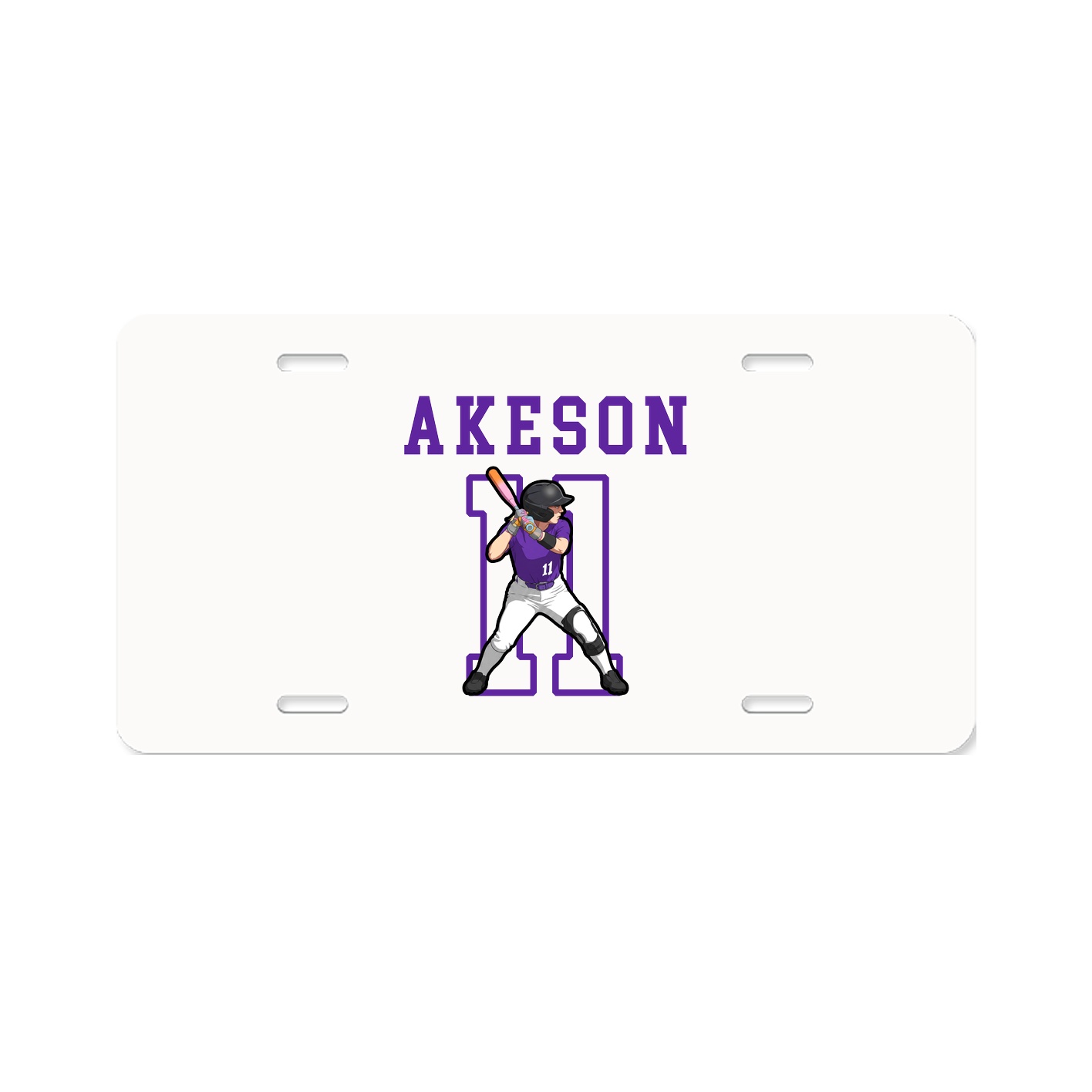 Aluminum License Plate