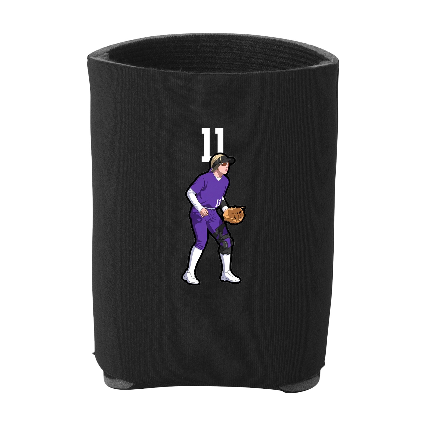Can Holder — Number Top in Black