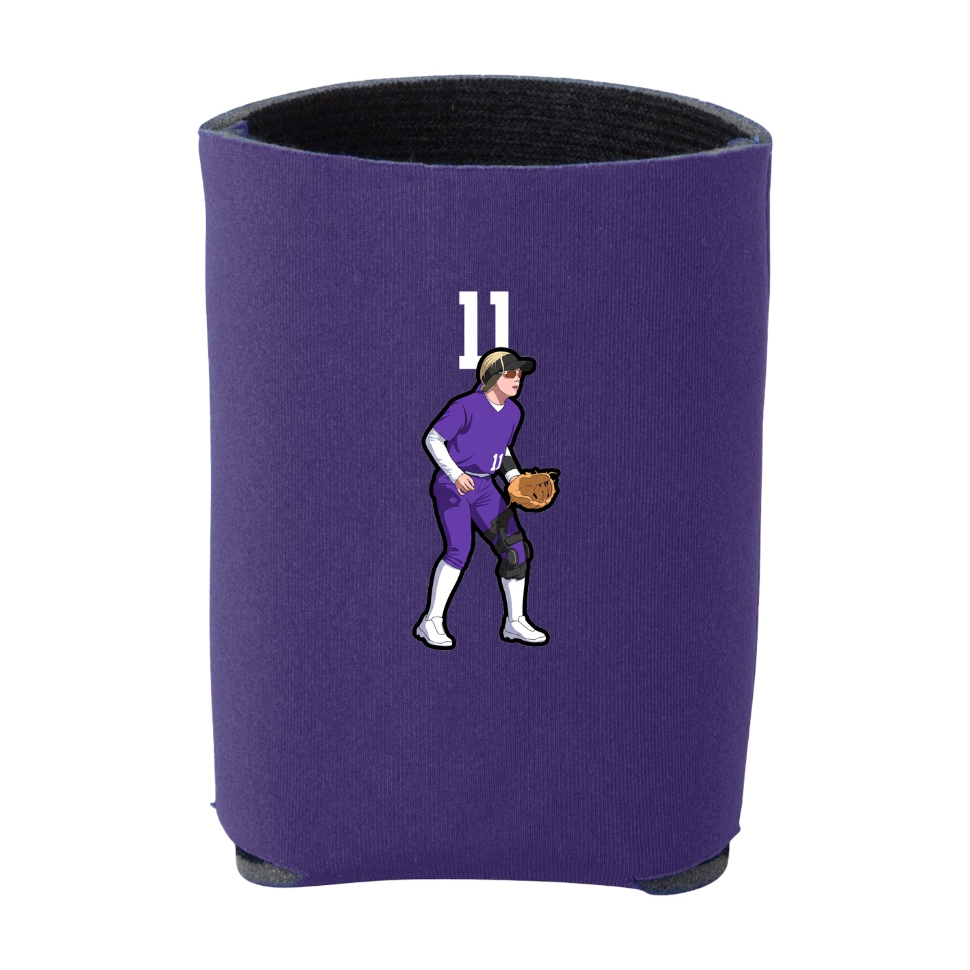 Can Holder — Number Top in Purple
