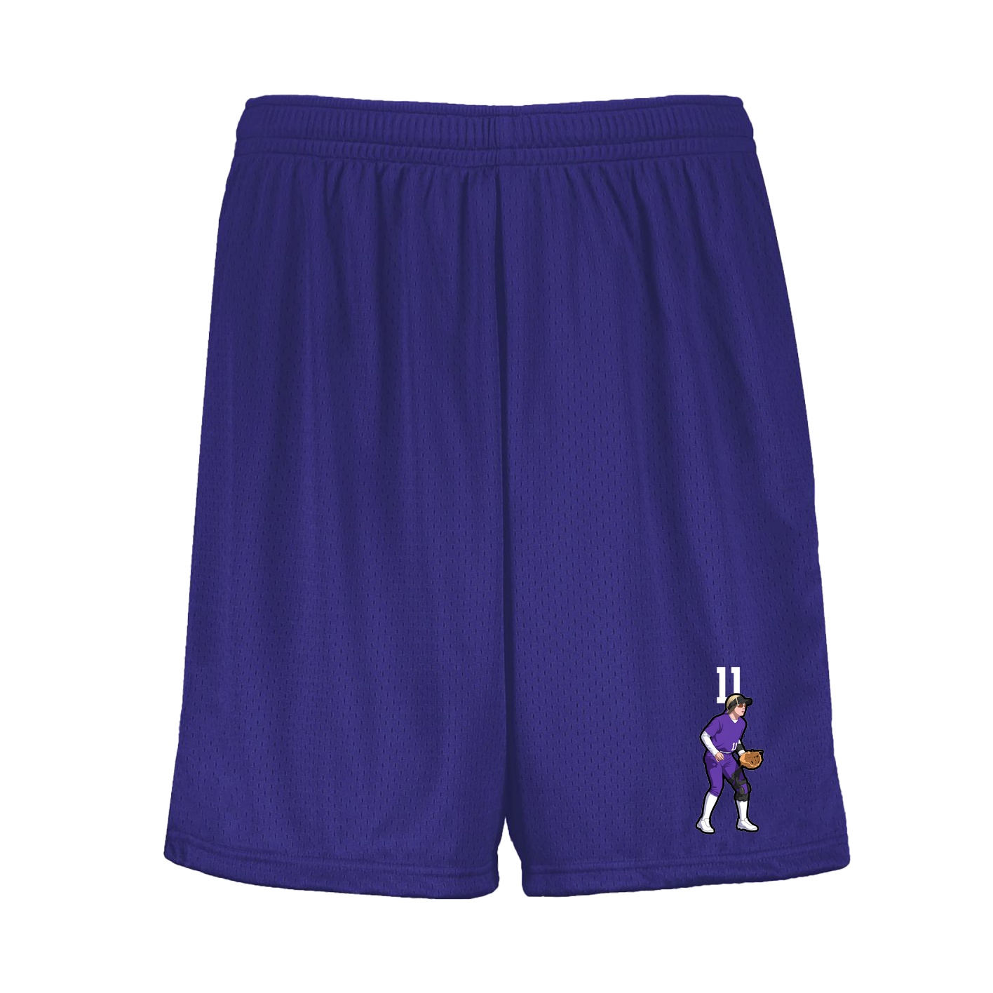 Shorts — Number Top in Purple