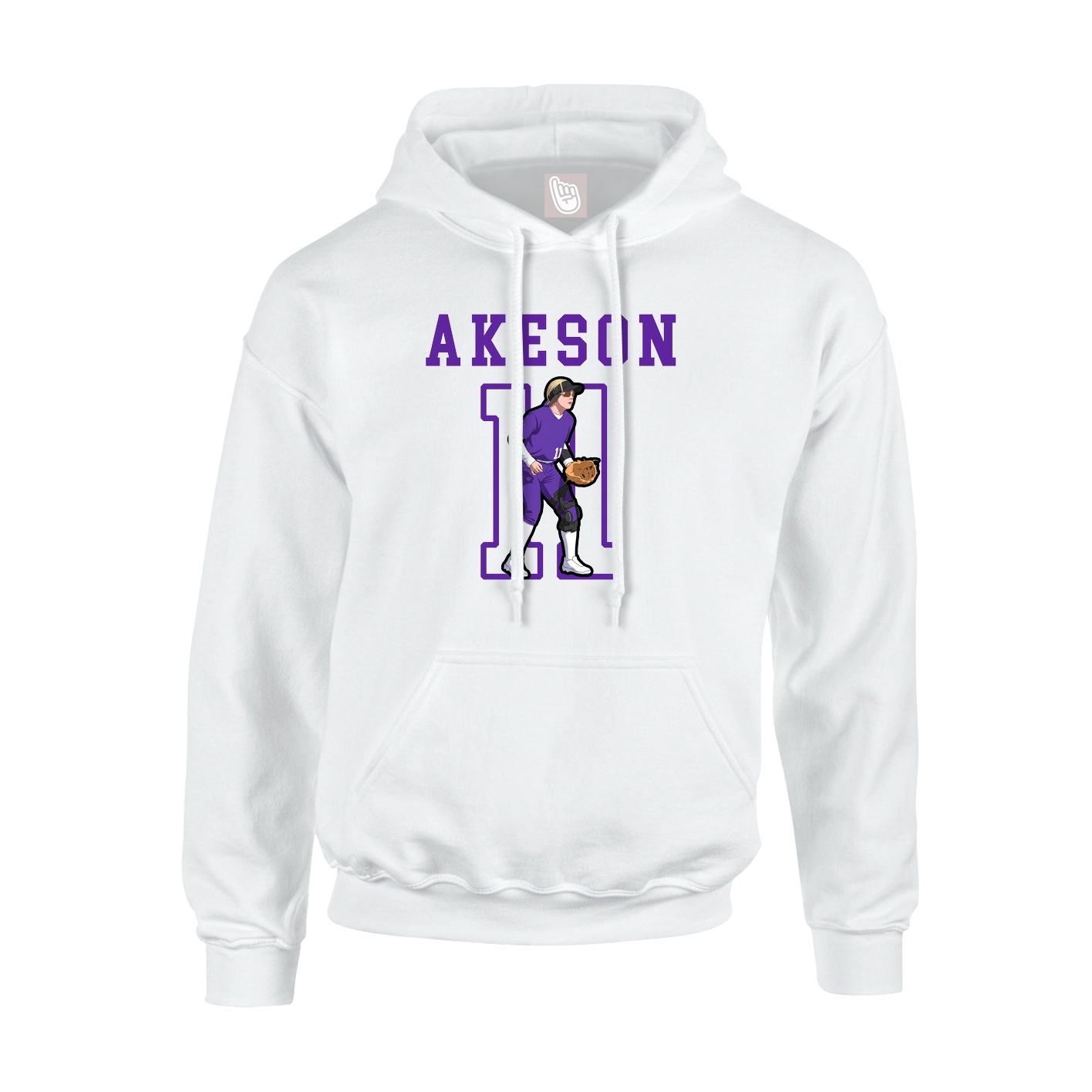 Youth Hoodie — Shirsey in White