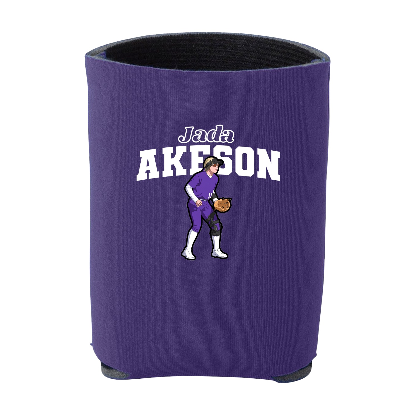 Can Holder — Name Arch in Purple