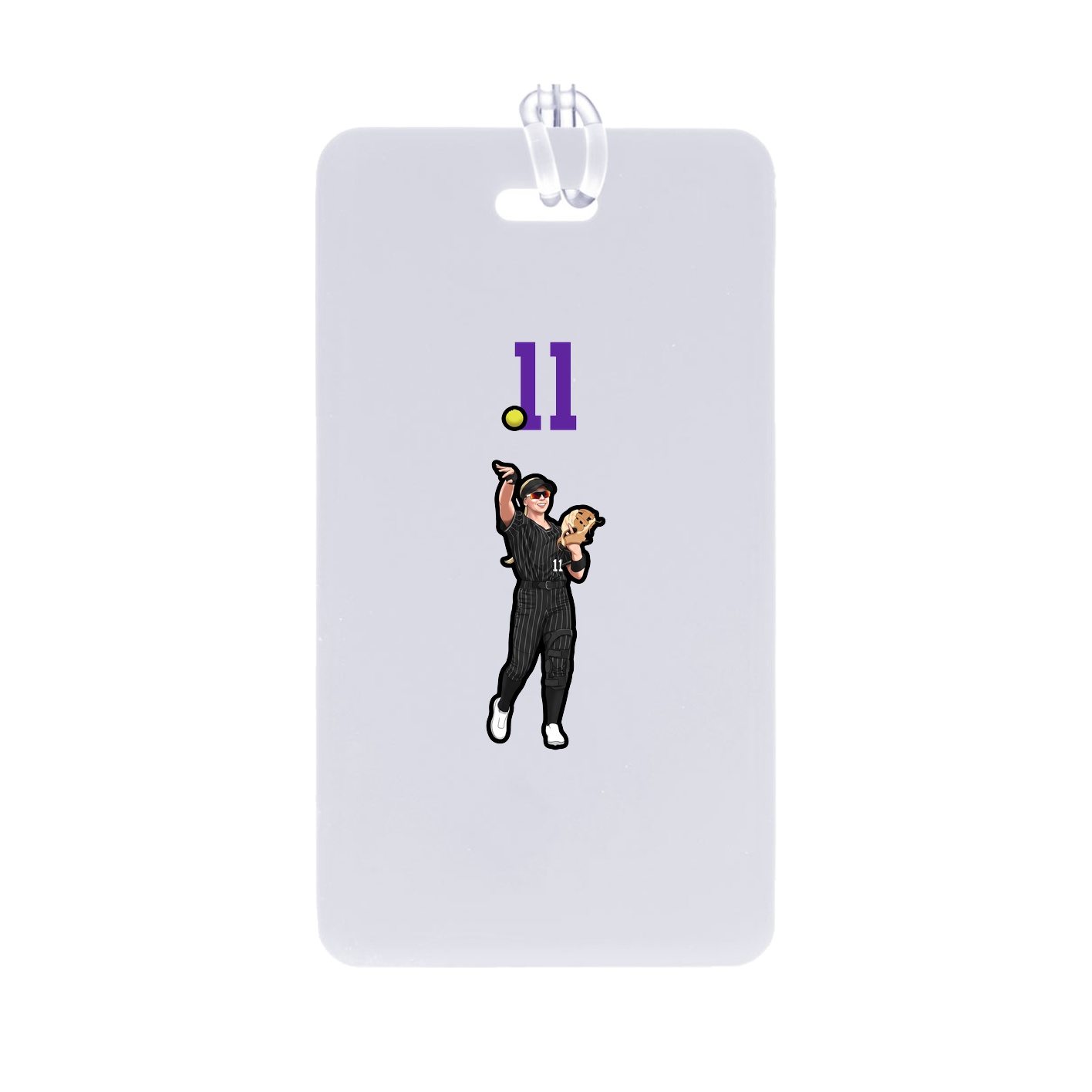 Bag Tag — Number Top in Classic