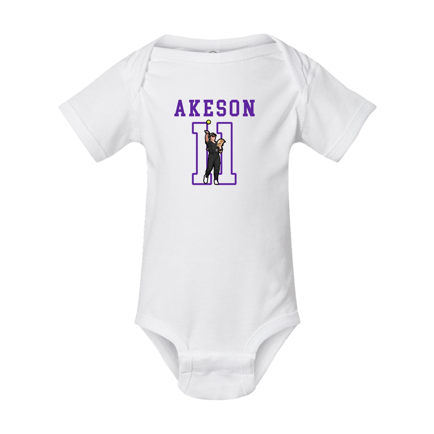 Baby Onesie — Shirsey in White