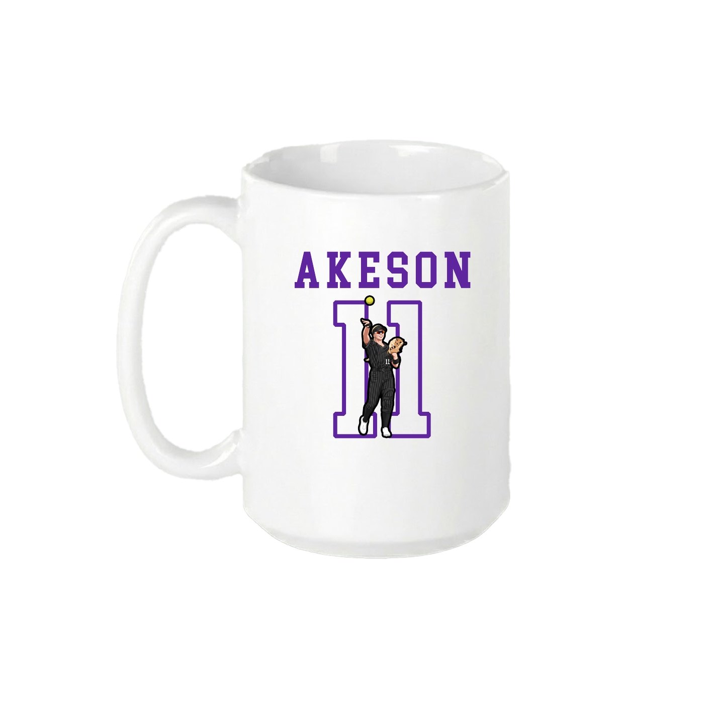 15oz Coffee Mug — Shirsey in White
