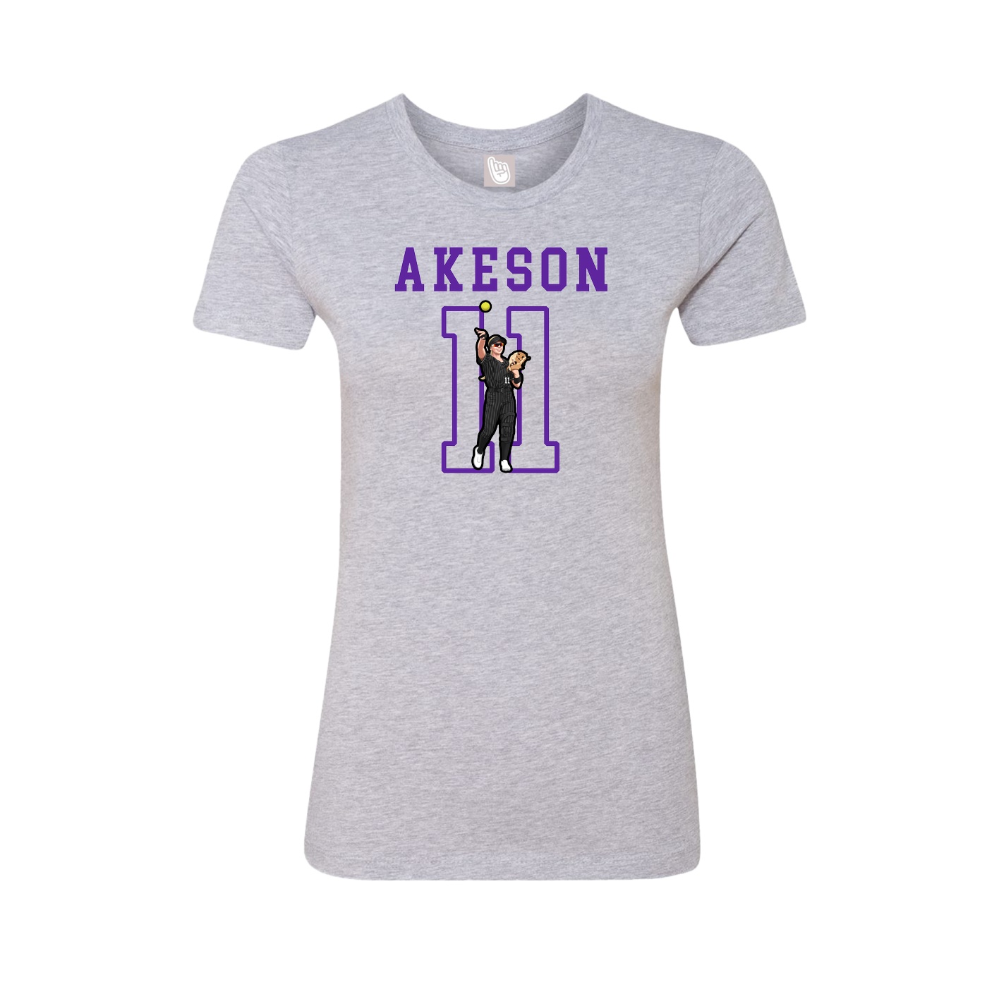 Womens Tee — Shirsey in Grey
