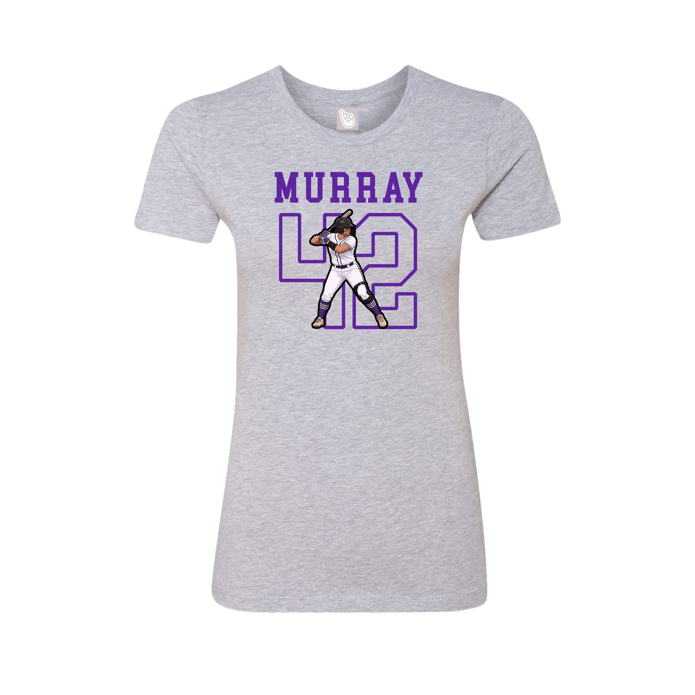 Fitted Women's Tee — Shirsey in Grey