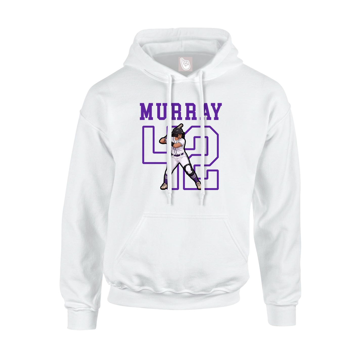 Hoodie — Shirsey in White