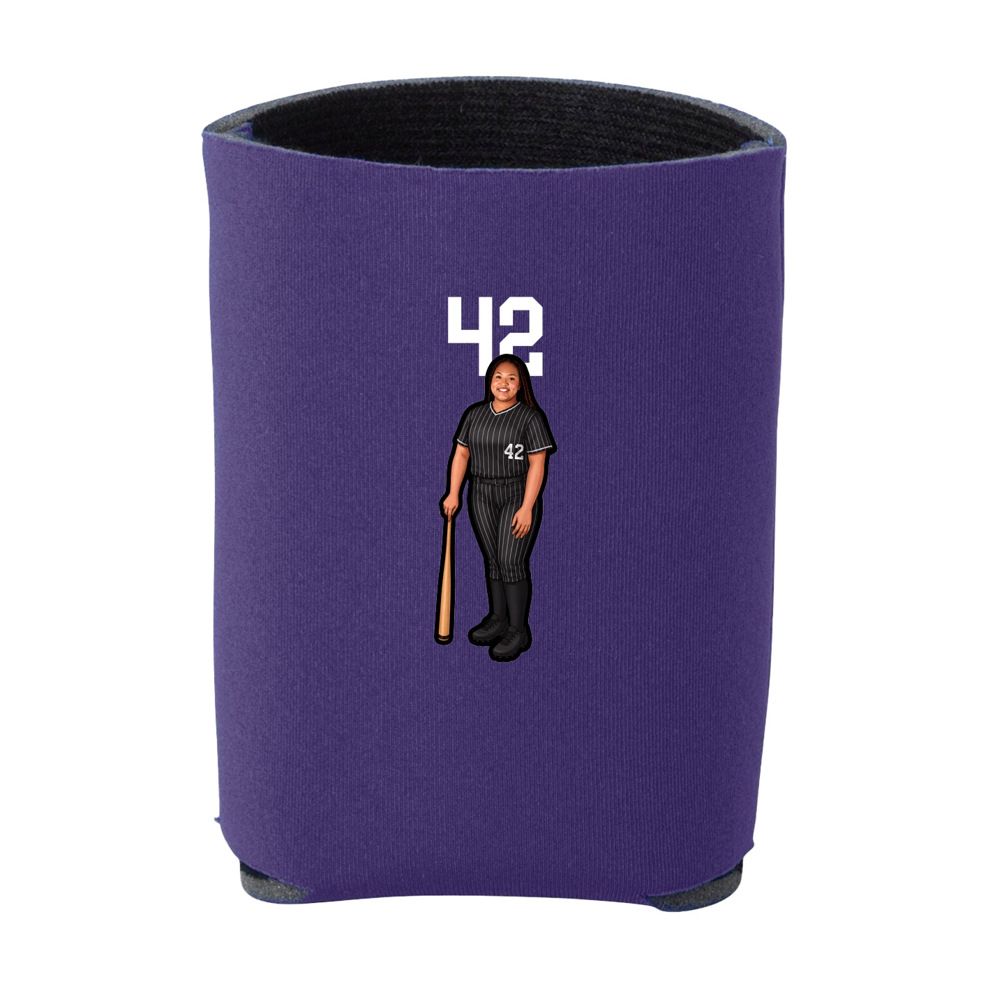 Can Holder — Number Top in Purple