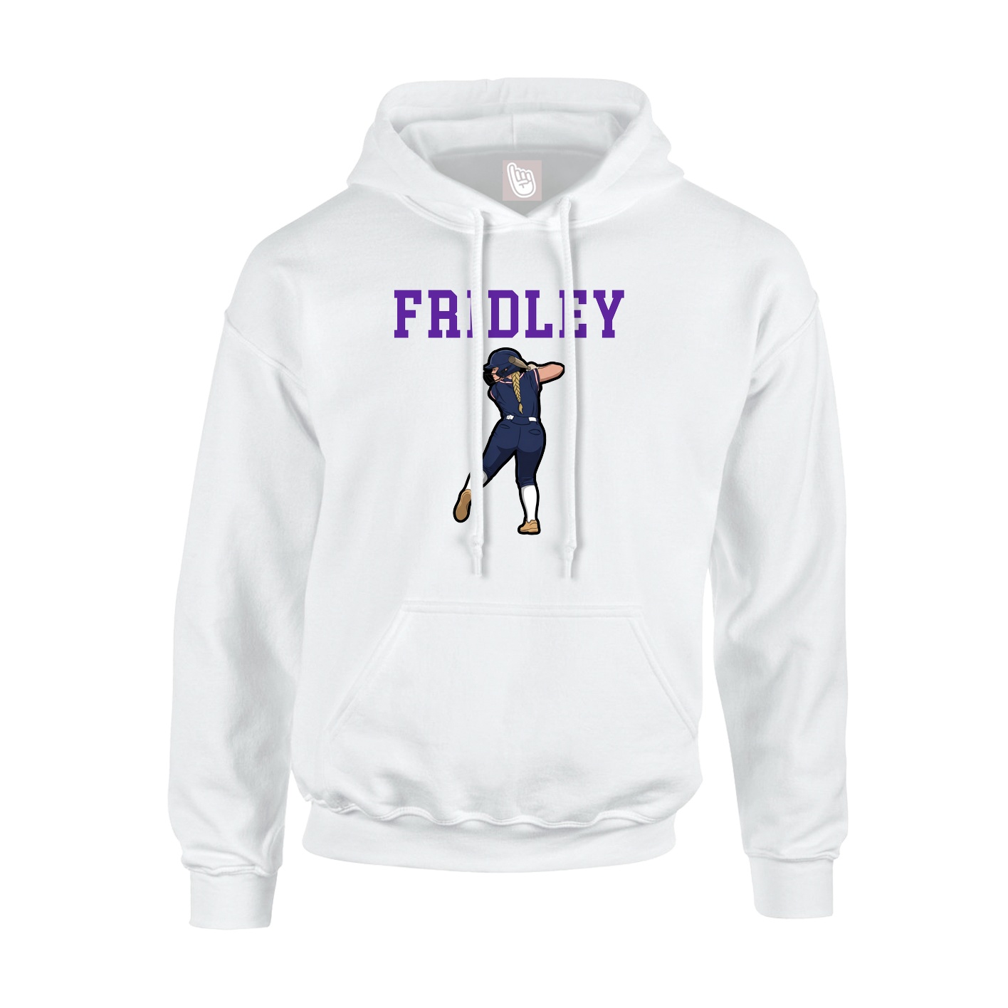 Hoodie — Shirsey in White