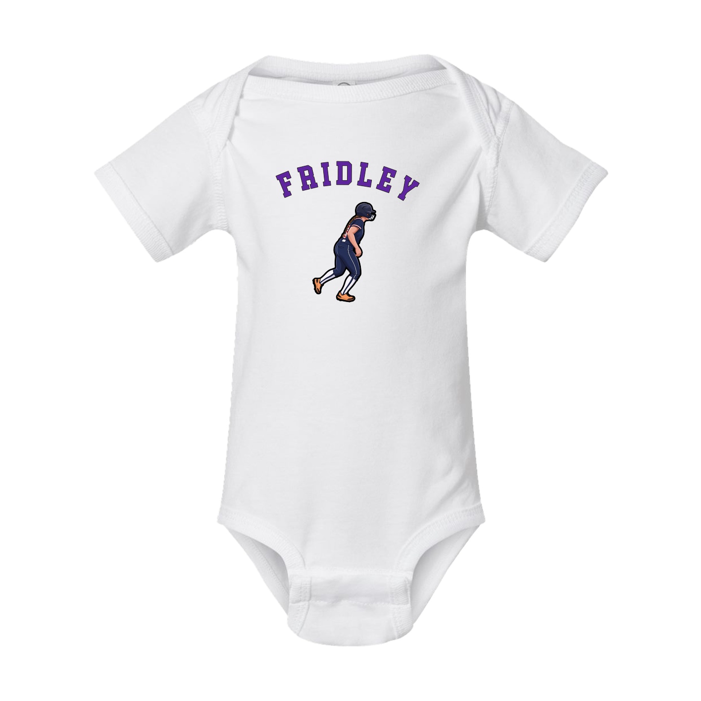 Baby Onesie — Shirsey Arch in White