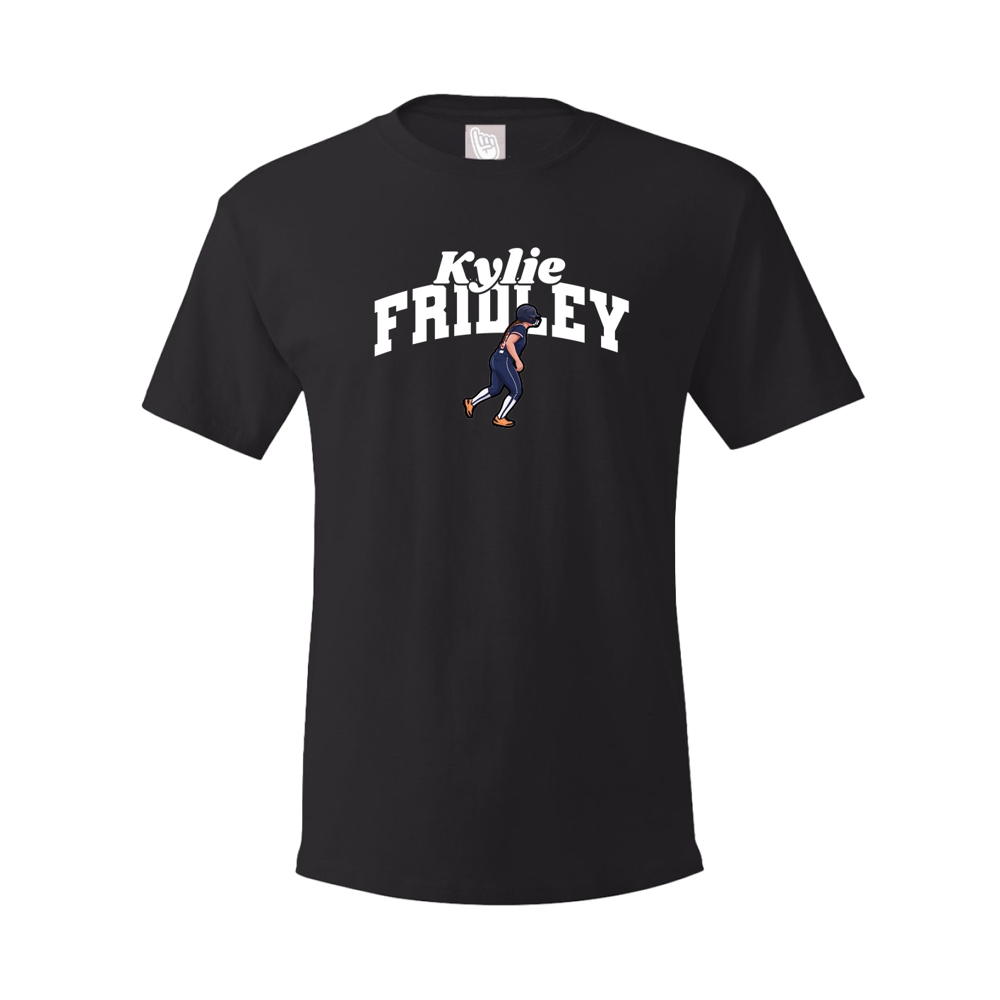 Youth Tee — Signature Arch in Black