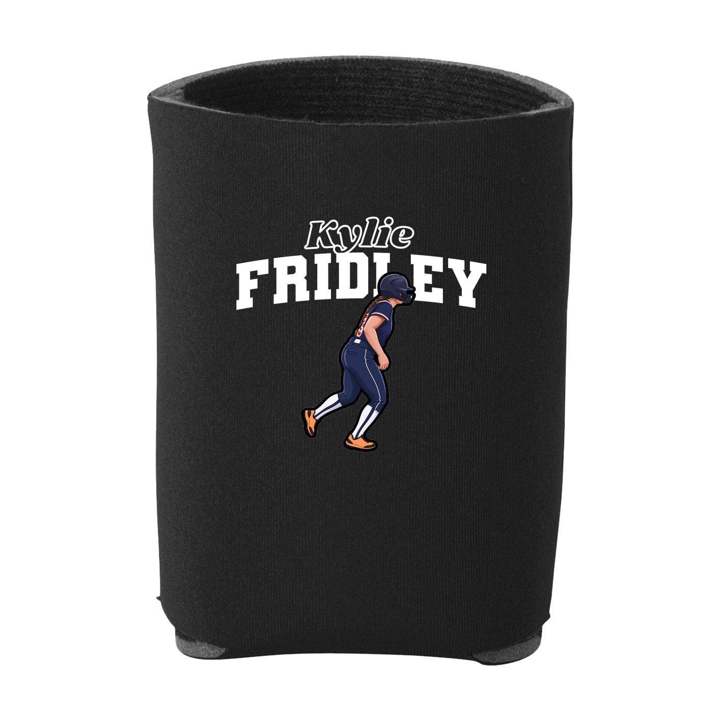 Can Holder — Name Arch in Black