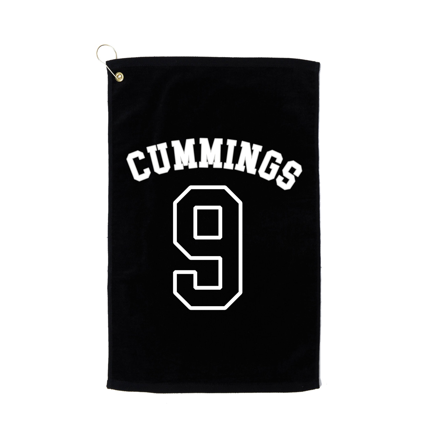 Golf Towel — Shirsey Arch in Black