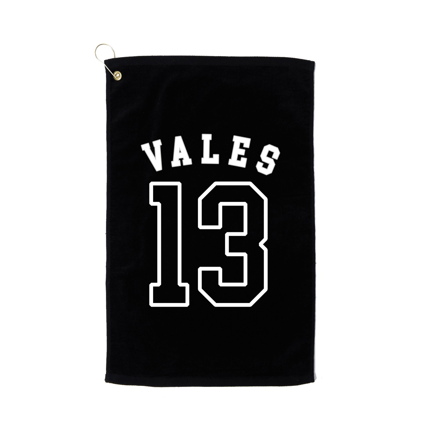 Golf Towel — Shirsey Arch in Black