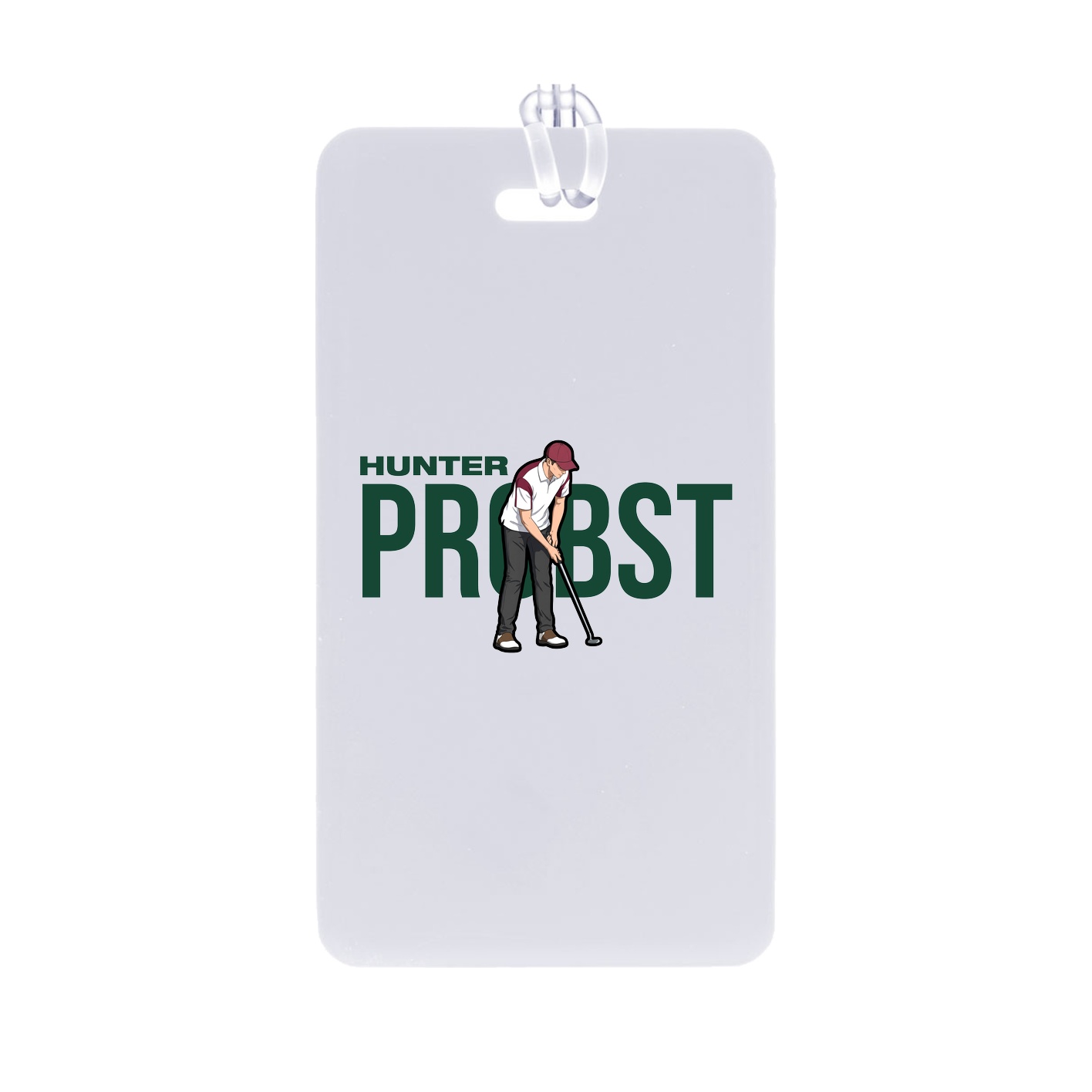 Bag Tag — Player Name in Classic