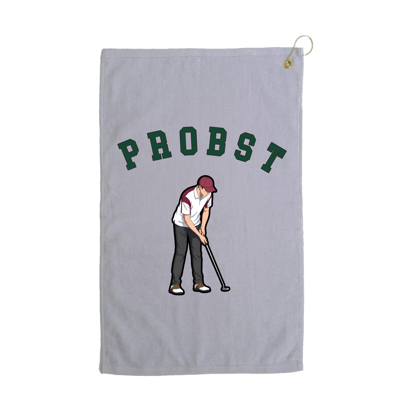 Golf Towel — Shirsey Arch in Grey