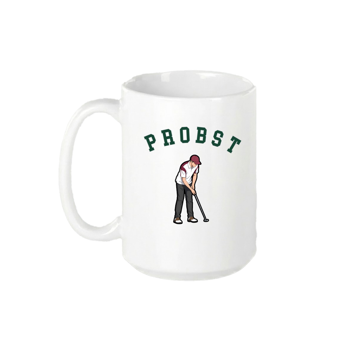 15oz Coffee Mug — Shirsey Arch in White