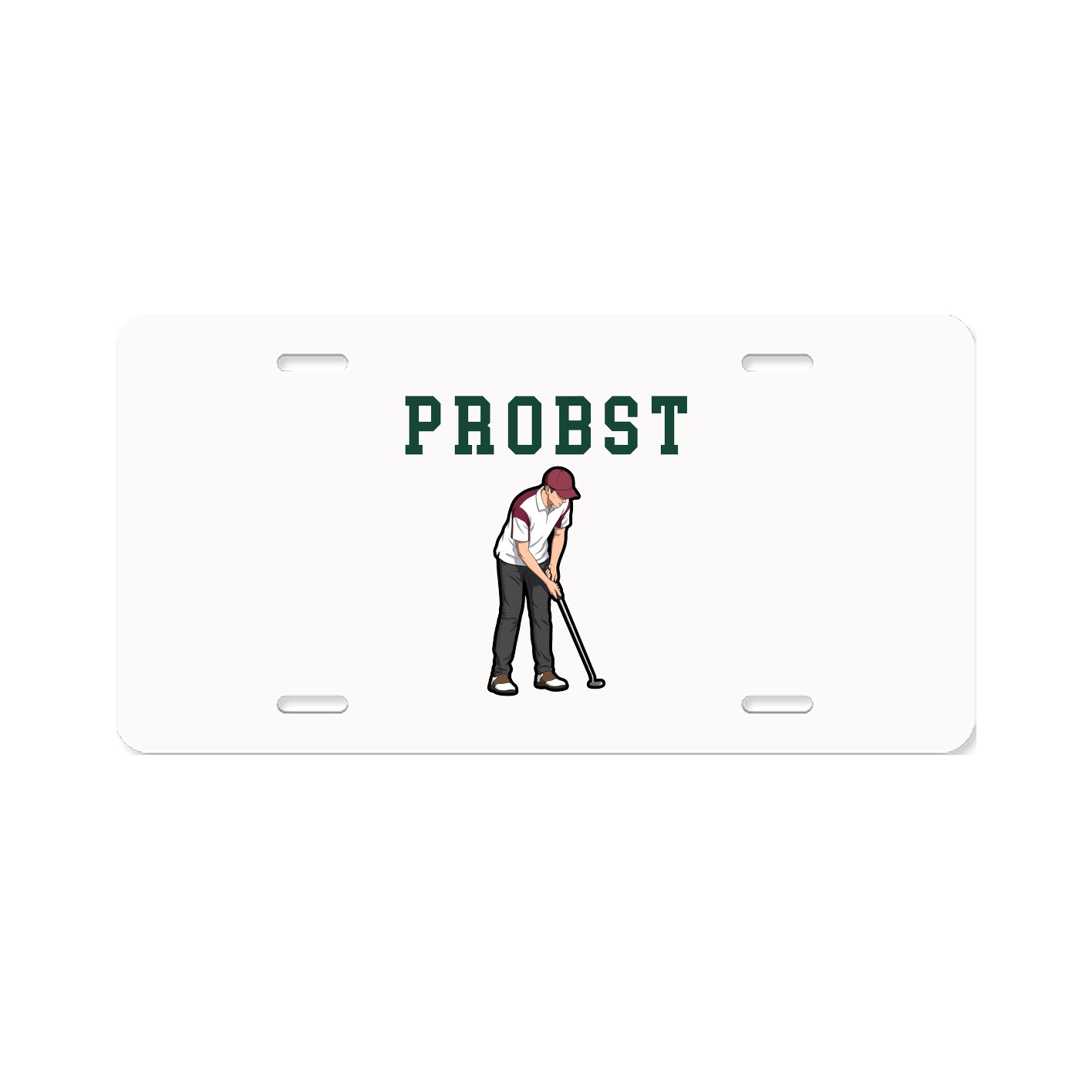 License Plate — Shirsey in Classic