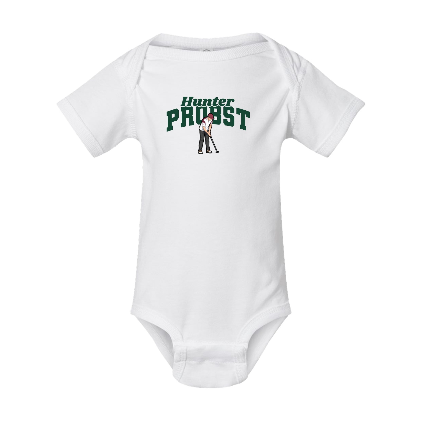 Baby Onesie — Signature Arch in White