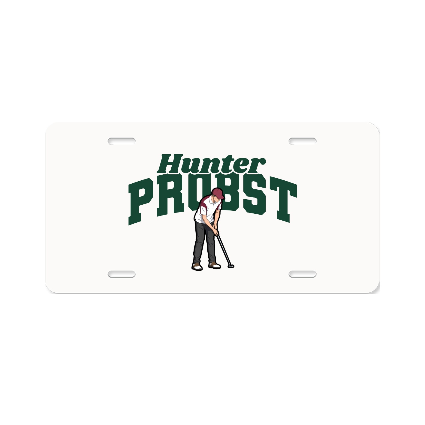 License Plate — Signature Arch in Classic